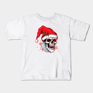 Christmas Skulls Kids T-Shirt